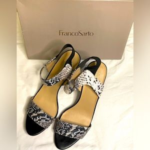 FRANCO SARTO Size 10 Strappy Sandals